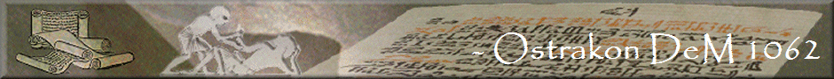 - Ostrakon DeM 1062