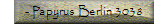 - Papyrus Berlin 3038