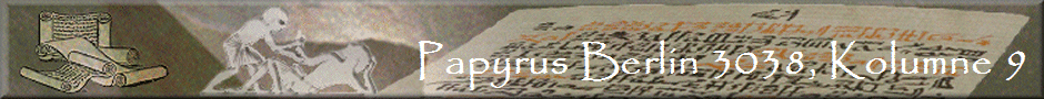 Papyrus Berlin 3038, Kolumne 9